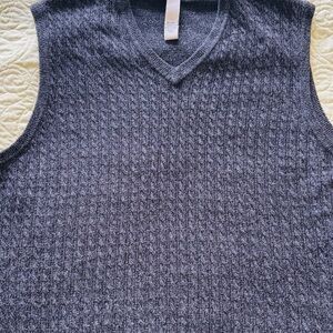Men's Gray Sweater Vest